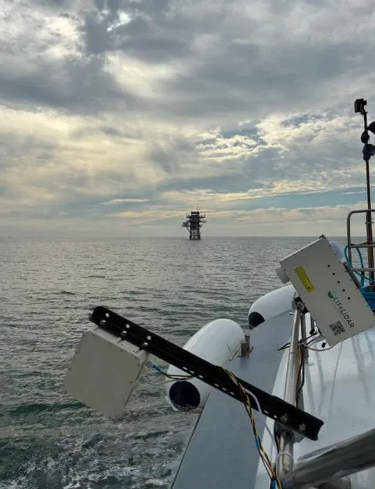 The instrument installation aboard R/V Litus during PHY2FLEX
